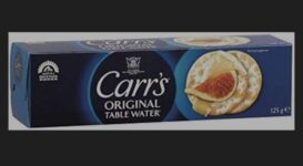 Carrs Table Water Crackers, 125 g (Pack of 1)