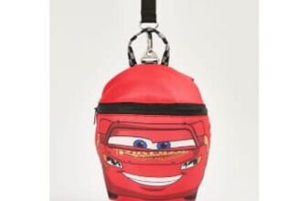 Cars Lightning McQueen Red Backpack with Reins