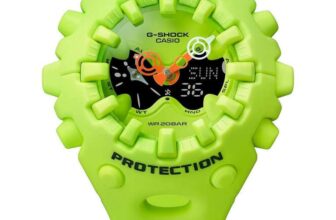 Casio G-Shock GAV01-9A (Yellow or Silver) Watch