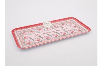 Cath Kidston Pink Patterned Melamine Serving Platter 20x38cm