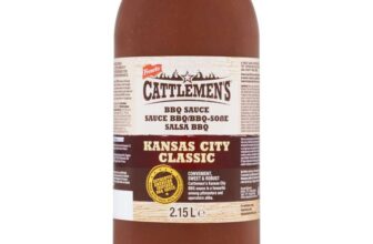 Cattlemens Kansas City Classic BBQ Sauce 2.15 L Real Authentic American BBQ Sauce – S&S 5/15% £8.16/£7.30
