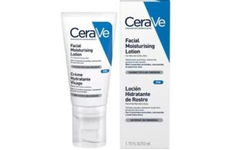 CeraVe PM Facial Moisturising Lotion with Ceramides for Normal to Dry Skin 52ml