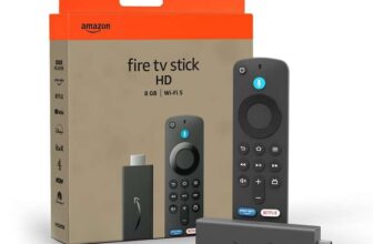 Certified Refurbished Amazon Fire TV Stick HD, free and live TV, Alexa Voice Remote, smart home controls, HD streaming