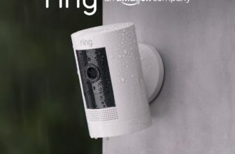 Certified Refurbished Ring Outdoor Camera Battery(Stick Up Cam)HD wireless outdoor Security Cam 1080p Video,Two-Way Talk,Wifi,Works with Alexa Alternative to CCTV30-day free trial of Ring Home