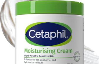 Cetaphil Body Moisturiser, 453g, Moisturising Cream For Dry to Very Dry, Sensitive Skin, With Niacinamide & Vitamin E, Packaging May Vary