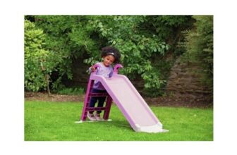 Chad Valley 4ft Kids Garden Slide – Pink