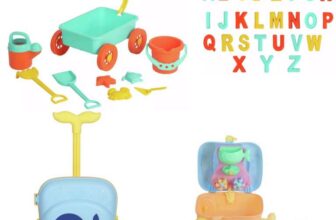 Chad Valley Beach Cart & Accessories Sand and Water Toy £12 / Suitcase Sand & Water Set Toy £9.60 / Alphabet Sand Set Toy £6 – Free C&C