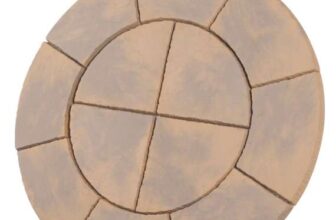 Chalice Honey Brown Circle Paving 1.5m 12 Pack , Free C&C only