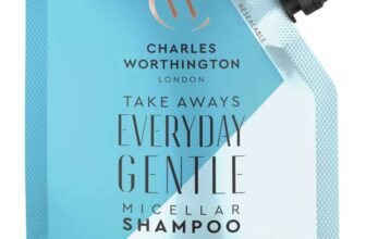 Charles Worthington Everyday Gentle Micellar Shampoo Takeaway, Travel Size, 75ml