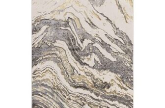 Charlestown Marble Rug – Natural / 120cm