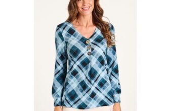 Check Button Detail Tunic