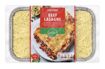 Chef Select Beef Lasagne 1kg