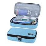 Chelory Large Capacity Pencil Case, Light Blue