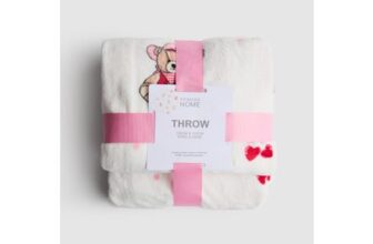 Cherry Bear Super Soft Throw
