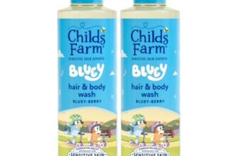 Childs Farm Bluey Hair and Body Wash, Bluey-Berry