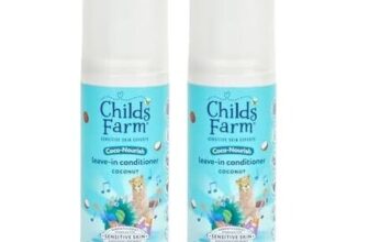 Childs Farm Coco-Nourish Leave-in Conditioner, Curl Definer, 2x100ml