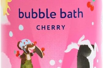 Childs Farm Kids Bubble Bath, Cherry Gently Cleanses & Soothes Suitable for Dry, Sensitive Skin, 250ml