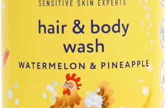 Childs Farm Kids Hair & Body Wash, Watermelon & Pineapple Tear-free, Gently Cleanses Suitable for Dry, Sensitive Skin, 500ml