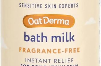 Childs Farm OatDerma Bath Milk, Fragrance Free, Soothing Hydration for Sensitive Skin, Emollient, Baby, Kids, 250ml
