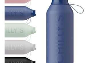 Chillys Series 2 Flip Bottle, Vacuum Insulated Stainless Steel, 1000ml