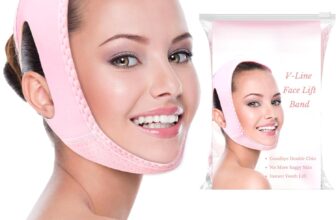 Chin Strap for Sleeping Double Chin Support Strap, Adjustable Face Slimming Band for Jawline Support, Comfortable Breathable Chin Strap