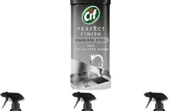 Cif Stainless Steel Specialist Cleaner Spray – 4 x 435ml (£7.20/£6.80 S&S)