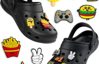 CityComfort Clogs Boys Removable Shoe Charms Garden Shoes Slip On Ankle Strap Indoor Outdoor Beach Holiday Essentials