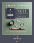 Claim a Free Dulux Heritage Velvet Matt 1L Paint, Sage Green Goodie Bag (with store visit or new / existing account)