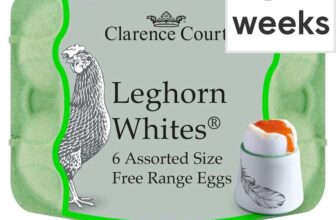 Clarence Court Traditional Leghorn Whites Free Range Eggs 6 Pack – clubcard price