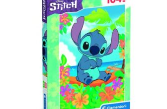 Clementoni 27572 Supercolor Puzzle, Disney Stitch, 104 Pieces, Ages 6