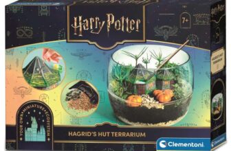 Clementoni- Harry Potter Terrarium Kit: Build Your Magical Greenhouse, Educational Sceintific Toys (7 Years) – Packaging May Vary