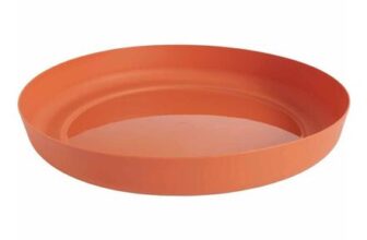 Clever Pots Terracotta Plastic 50cm round Plant Pot Tray