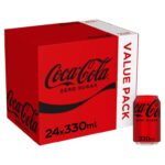 Coca-Cola Zero Sugar 24x330ml – Clubcard Price