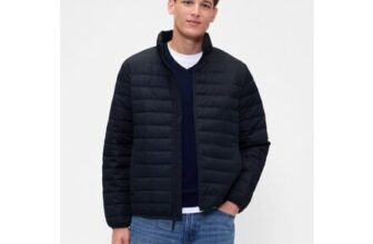 ColdControl Navy Shower Resistant Puffer Jacket