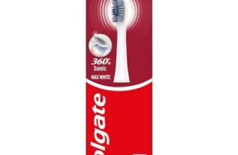 Colgate 360 Sonic Max Battery Toothbrush Refills, Slim Tip Bristles