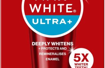 Colgate Max White Ultra Enamel Toothpaste 75ml, Whitens Deep Stains for 5X Whiter Teeth, ActiveShine Technology Smoothes Enamel Surface to Reflect Light, Protects and Remineralises Enamel
