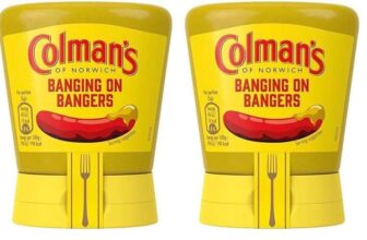 Colmans Original English Mustard, 150g (Pack of 2)