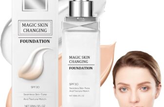Colour Changing Foundation, Foundation for Mature Skin, Hydrating Coverage, Create a flawless and delicate makeup look, Face Primer Suitable for Light to Medium Tones 30ML