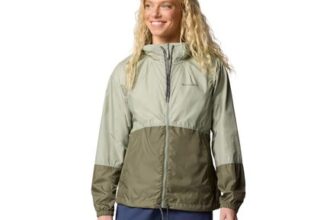 Columbia Womens Flash Forward Water-Resistant Wind-Resistant Softshell Jacket