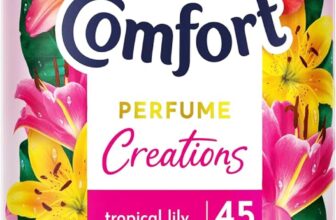Comfort Perfume Creations Tropical Lily Fabric Conditioner Softener with Motion-Activated Fragrance Technology 100 Days of Freshness 45 washes (1.35 L)