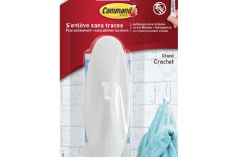 Command W17082 Waterproof Plastic Hooks white – £5.28 S&S