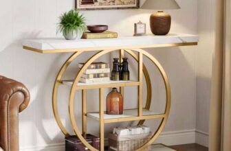 Console Table, 4-Tier Entryway Table, 41.3-Inch with code – Tribesigns Designs Store