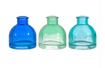 Cool Toned Mini Bud Vases – Set of 3