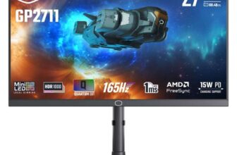 Cooler Master GP2711 27 VA QHD 165Hz 1ms Quantum Dot Mini LED Gaming Monitor