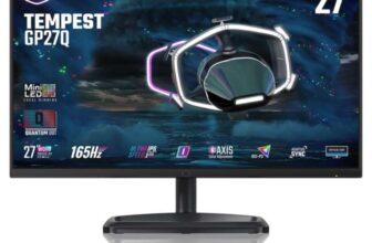 Cooler Master Tempest GP27Q 27 IPS WQHD HDR1000 Mini-LED 165Hz 1ms FreeSync/G-Sync Gaming Monitor
