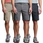 Copper & Oak Mens Cargo Shorts (Blue / Grey / Tan)