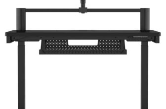 Corsair Platform:4 Elevate Electric Standing Desk, 120cm x 76cm, Adjustable Height