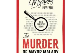 Cosy Mystery Puzzle Book: Murder of Mayor Malady