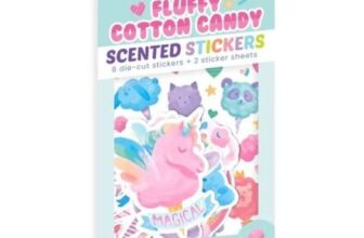 Cotton Candy Scented Stickers