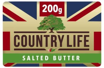 Country Life British Salted Block Butter 200g (Clubcard Price)